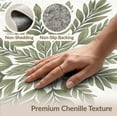 thumbnail image 6 of ODIKA 5'x7' Washable Area Rug Non-Slip, Low Pile, Stain Resistant Farmhouse Forest Inspired Featuring Vintage Botanical Hardwood for Guest Room, Lounge, Apartment, 6 of 7