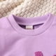 thumbnail image 2 of Gibobby Conjunto para bebé niña Conjunto de ropa para niña recién nacida, sudaderas con estampado de manga larga, ropa de Otoño Invierno de 2 uds(Morado,0-6 Meses), 2 of 5