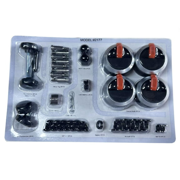 Hardware and Knob Kit Compatible With Blackstone 2177 36" Griddle Gas Griddles