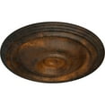 thumbnail image 3 of Ekena Millwork 14 3/4"OD x 1 3/4"P Traditional Ceiling Medallion (Fits Canopies up to 4"), Hand-Painted Rust, 3 of 6
