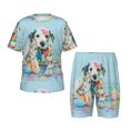 thumbnail image 1 of Fotbe A Funny Little Dalmatian Puppy Pijama Estampada de 2 Piezas para Niños – Ropa de Dormir de Manga Corta Cómoda para Niños y Niñas, Camiseta y Shorts de Algodón-XX-Large, 1 of 6