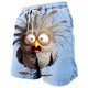 thumbnail image 5 of Pantalones de Cintura Elástica de Uso Casual Y Cómodo con Cintura Elástica Y Cordón para la Natación de Verano de Ocio en la Playa, 5 of 5