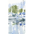 thumbnail image 2 of Caroline, Emma 9x14 Gold Ornate Wood Framed with Double Matting Museum Art Print Titled - Sailboat Reflections I, 2 of 4