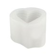 thumbnail image 2 of Clearance DIY Silicone Mould under $5,3D Love Heart Candle Resin For Candle Making Silicone Clear Texture Candle Silicone Baking, 2 of 9