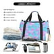 thumbnail image 5 of Fotbe Purple Dragon Scales Bolsa de Viaje con Estampado, Bolsa de Fin de Semana para Mujer con Compartimento para Zapatos, Bolsa de Gimnasio con Bolsillo Húmedo, 5 of 7