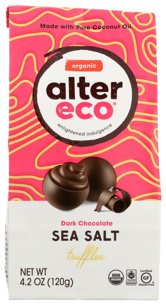 Alter Eco Americas Truffles - Sea Salt , 4.2 Oz