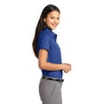 thumbnail image 3 of Port Authority Ladies Short Sleeve Easy Care  Shirt-3XL (Royal/Classic Navy), 3 of 6