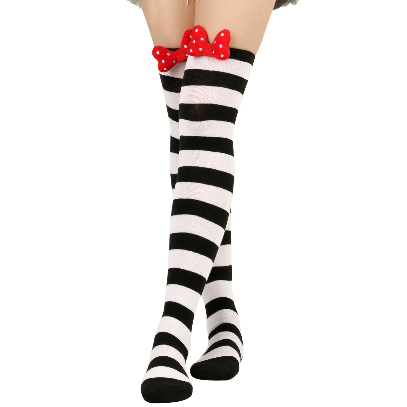 Corashan Thigh High Socks, Women's Thigh High Socks Long Knee High