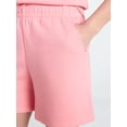 thumbnail image 5 of Time and Tru Women's Fleece Shorts, Size XS-XXXL, 5 of 6