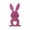 Pink, variant on Easter Rabbit Decorative Patches Iron On Patches Glitter Sweatshirt Side Bow Embroidered Patch Cute Sequin Applique Sew On Fabric Patches Shiny DIY Decorative Accessories