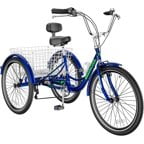 Blue with Backrest