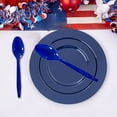 thumbnail image 4 of Tupukom Independence Day Decorations 4th of July Party Tableware Sets 20 PCS Disposable Blue Forks Patriotic Party Supplies,Serve 20, 4 of 7