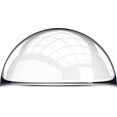 thumbnail image 1 of Demi-Sphère en Acrylique/plexiglas (Cabochon) - Transparent/transparent - 1 Pouces (Lot de 20), 1 of 4