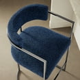 thumbnail image 5 of Modway Huron Counter Stool in Silver Navy, 5 of 10