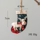 thumbnail image 3 of Adornos navideños de resina con forma de hombre de jengibre para árbol de Navidad 2023, adornos navideños para el hogar, regalo de Año Nuevo 2024, 3 of 5