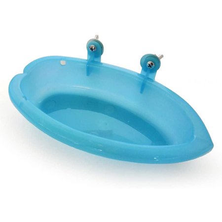 Bird Bath, Bird Bath Bowl, Hanging Bird Bath, Bird Cage Accessories, Durable And Easy To Install, For Small Birds (Without Mirror)