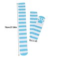 thumbnail image 3 of CUZIBR Socks For Women Vintage Striped Leg Warmers Bohemian Pattern Stocking Thighs Over The Knee Thick Leggings Fashion Soft Stretch Boots Ocks Breathable Lightweight Footwear,Black,One Size, 3 of 8