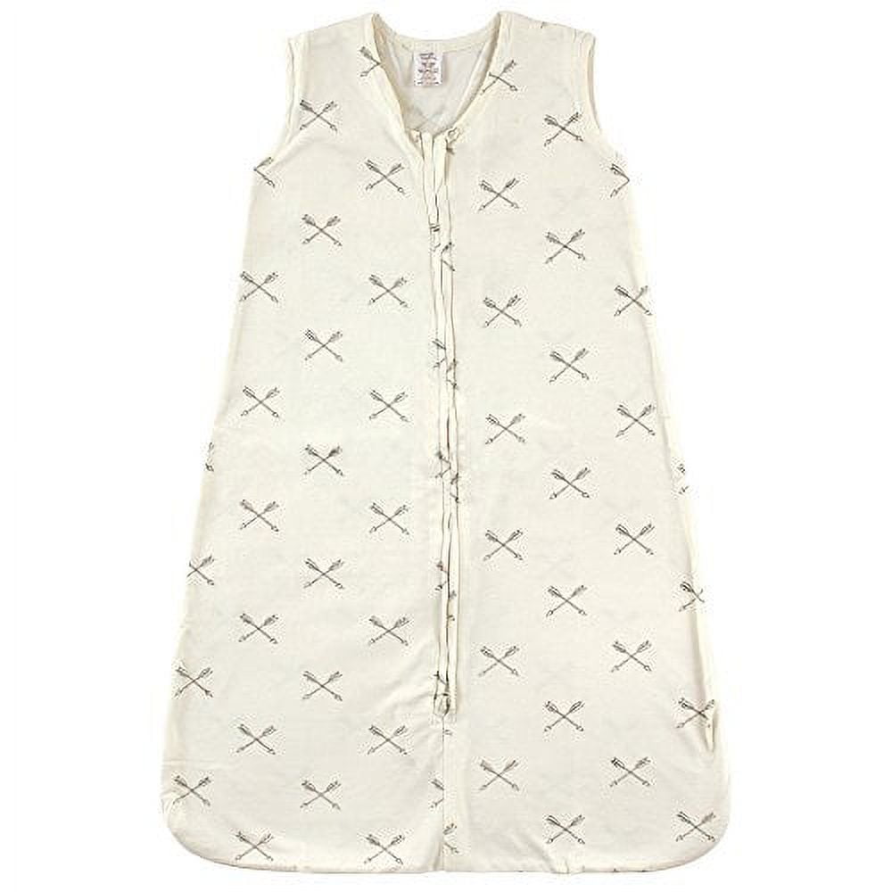 Touched by Nature Baby Boy Organic Cotton Sleeveless Wearable Sleeping Bag, Sack, Blanket, Arrow, 18-24 Months
