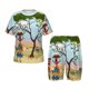 thumbnail image 1 of Balery African Women Conjunto de Pijama Infantil de Manga Corta con Estampado – Ropa de Dormir de Algodón Suave-4X-Large, 1 of 6