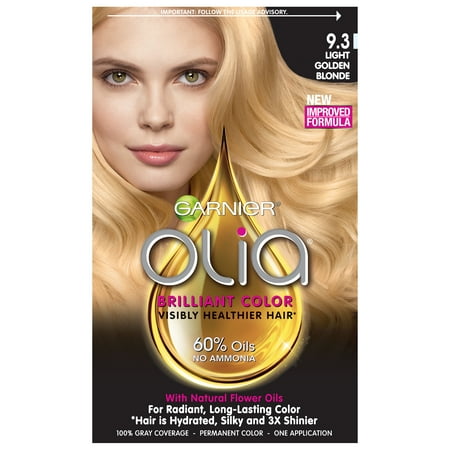 Garnier Olia Oil Powered Permanent Hair Color 9 3 Light Golden
