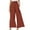 Red, variant on Womens Wide Leg Pants Casual Loose Yoga Sweatpants Comfy Women Casual Solid Cotton Linen Drawstring Elastic Waist Long Wide Leg Pants