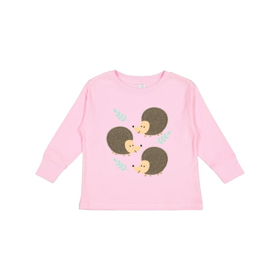 Inktastic Hedgehog for Girls Girls Long Sleeve Toddler T-Shirt