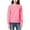 Pink - blossompink, variant on maison Jules Womens Blouson-Sleeve Sweatshirt, Blue, X-Small