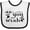 White and Black, variant on Inktastic As You Wish Boys or Girls Baby Bib