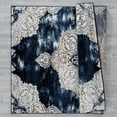 thumbnail image 6 of Luxe Weavers Bohemian Medallion Navy Blue 5x7 Area Rug for Living Room, 6 of 6