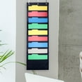 thumbnail image 3 of Hanging Storage Pocket Chart 3 Hangers Folders Organize Your Files Classroom, 3 of 8