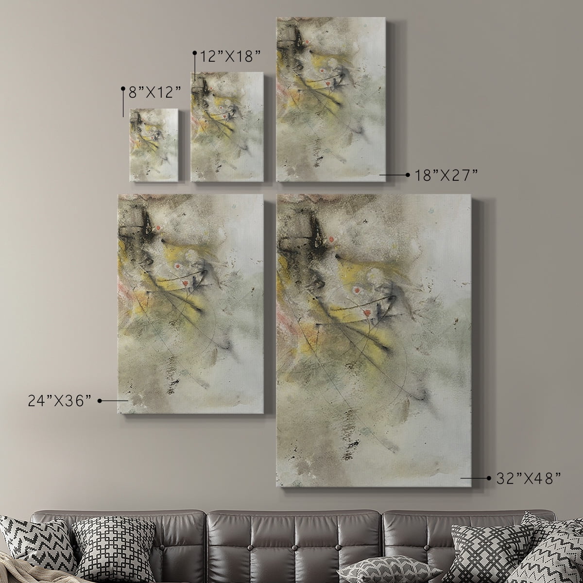 Soft Inspiration II Premium Gallery Wrapped Canvas - Ready to Hang