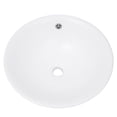 thumbnail image 7 of Brant Point Collection Nantucket Sinks 17 Inch Round White Vessel Sink With Overflow NSV218, 7 of 7