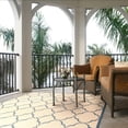 thumbnail image 3 of SAFAVIEH Beach House Sharla Geometric Indoor/Outdoor Area Rug, Cream/Blue, 2'2" x 4', 3 of 6