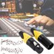 thumbnail image 5 of Conectores de audio XLR de alta gama chapados en plata y con acabado amarillo para soldar de forma casera, macho a hembra, 5 of 8