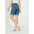 thumbnail image 4 of Roaman's Women's Plus Size Classic Stretch Cuffed Short, 4 of 4