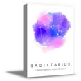 thumbnail image 1 of Awkward Styles Astrology Theme Zodiac Sign Sagittarius Canvas Zodiac Wall Art Attractive Gifts for Astrology Lover Sagittarius Wall Print Zodiac Map Decor, 1 of 7