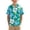 Army Green, variant on Boys Vacation Hawaiian Shirts Beach Summer Button Down Collared Shirts Tropical Holiday Funny Tops with Pocket 10 Years, Blue