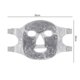 thumbnail image 2 of Mascarilla de gel de hielo unisex Mascarilla de gel antiarrugas Herramienta de masaje (Gris) Tmvgtek Cuidado Belleza, 2 of 9