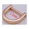 thumbnail image 3 of 10PC D-Rings Screw in Shackle Horseshoe U Shape D Ring DIY Leather Craft Purse Keychain Accessories, 3 of 8