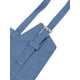 thumbnail image 4 of Cinturón elástico ancho para mujer INSPIRE CHIC, cinturones de corsé steampunk bajo el busto, cuero sintético/denim para vestido pequeño, denim azul, 4 of 7