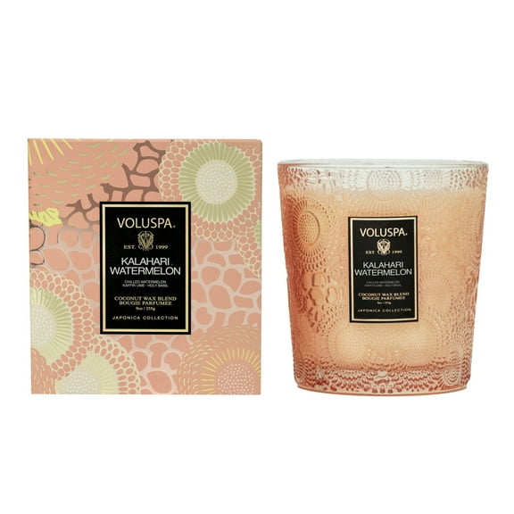 VOLUSPA KALAHARI WATERMELON CLASSIC CANDLE 9 OZ
