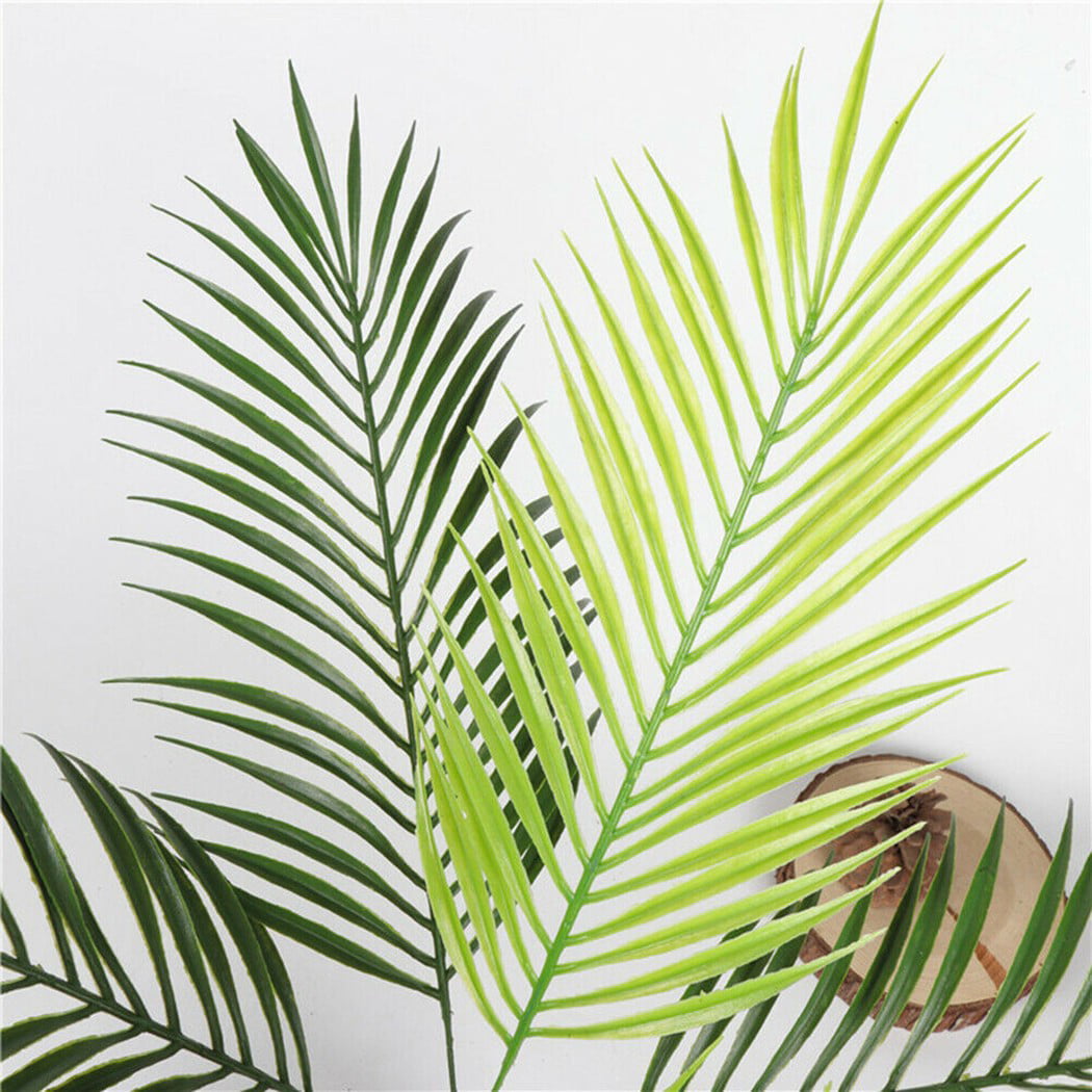 Artificial 9 Heads Fern Bouquet Palm Leaves Green Plants Home Party Office Decor 