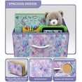 thumbnail image 4 of Sorbus Nightstand with 2 Drawers - Kids Bedside Table & End Table - Steel Frame, Wood Top, Easy Pull Fabric Bins - Dresser & Chest for Bedroom, Office, Dorm - 2 Pack, 4 of 6