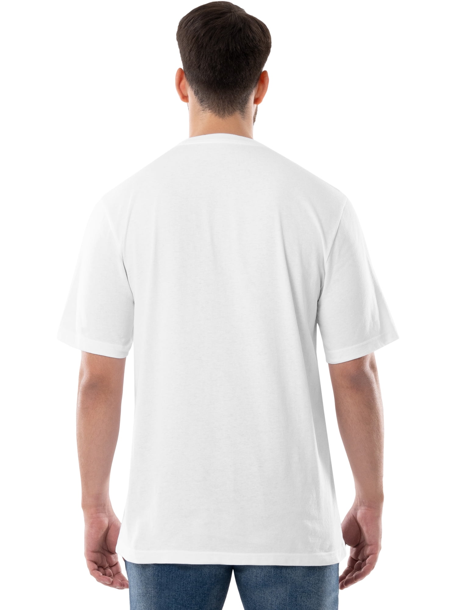Brahma Men's Short Sleeve Workwear T-Shirt, Size S-4XLT (Men's, Big Men's, and Tall)