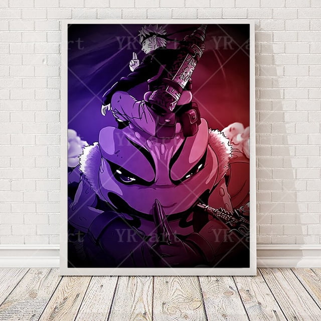 Naruto Pictures Anime Poster Canvas Painting Kid Room Decoration Mural Wall Art Prints For Modern Living Room Home Decor Cuadros20X30cm Unframed Gao Jinjia LED