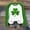 Shirt-Green, variant on Gamivast St Patricks Day Sweatshirt for Women Plus Size Leaf Clover Raglan Long Sleeve Tshirts Vintage Crew Neck Going out Tops St Patricks Day Outfits