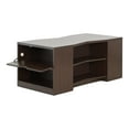 thumbnail image 3 of Furniture of America Sima Table Basse Moderne en Bois avec Rangement, Noyer, 3 of 12