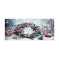 thumbnail image 3 of The Merry Christmas Christmas The Background Christmas Party Santa Photography Christmas Flags for outside String of Flags Home Banner Car Window Banner Decal Custom Banners And Signs for Business 4x8, 3 of 3