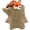 Red Fox with Stump, variant on 3D Printed Articulated Red Fox Poseable Woodland Animal Figurine, Cute Desk Décor & Collectible