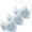 A, variant on Jelly Bras for Women Women's Smooth Cotton T-Shirt Bra Thin Bras Summer Thin Plus Size Ice Comfort Bra T-Shirt Bra
